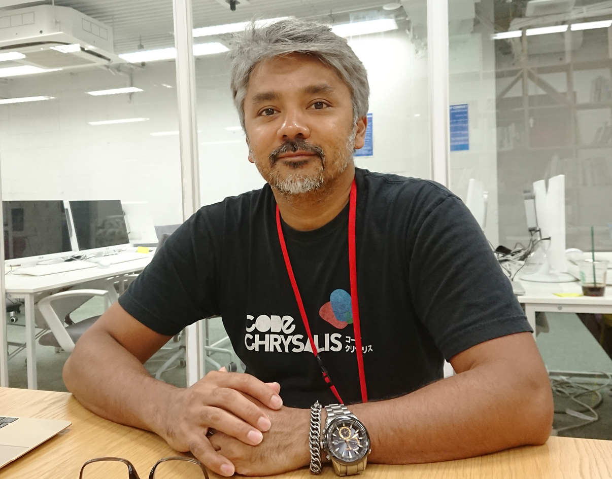 Code Chrysalis 共同創設者兼CEO Kani Munidasa氏