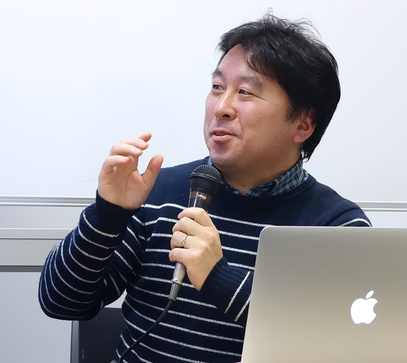 守屋英一氏