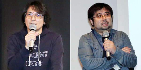 デジタルハリウッド大学大学院 准教授 ジーズアカデミー 主席講師 山崎大助氏(左)と、「えふしん」氏こと藤川真一氏(右)